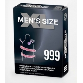 Стимулирующая насадка на пенис MEN SIZE 999 - Sitabella - в Ногинске купить с доставкой