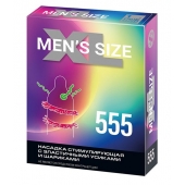 Стимулирующая насадка на пенис MEN SIZE 555 - Sitabella - в Ногинске купить с доставкой