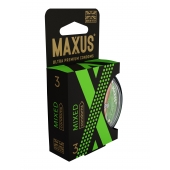 Презервативы в пластиковом кейсе MAXUS AIR Mixed - 3 шт. - Maxus - купить с доставкой в Ногинске
