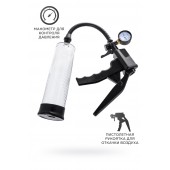 Прозрачная механическая помпа для пениса Viggo - Sexus - в Ногинске купить с доставкой