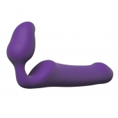 Фиолетовый безремневой страпон Queens L - Adrien Lastic - купить с доставкой в Ногинске