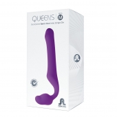 Лиловый безремневой страпон Queens M - Adrien Lastic - купить с доставкой в Ногинске