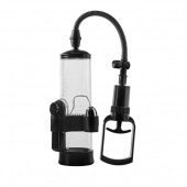 Прозрачная вакуумная помпа с вибрацией Vibrating Penis Pump - Dream Toys - в Ногинске купить с доставкой