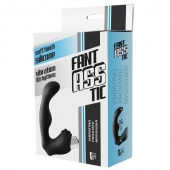 Черный вибромассажер простаты FantASStic Vibrating Prostate Massager - 11,3 см. - Dream Toys - в Ногинске купить с доставкой