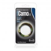 Эрекционное кольцо камуфляжной расцветки Silicone Camo Cock Ring - Blush Novelties - в Ногинске купить с доставкой