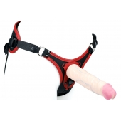 Пояс унисекс UNISEX Style с 2 насадками - LOVETOY (А-Полимер) - купить с доставкой в Ногинске