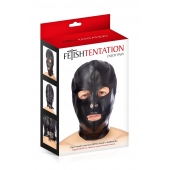 Маска-шлем с прорезями для глаз и рта - Fetish Tentation - купить с доставкой в Ногинске