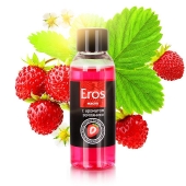 Массажное масло Eros fantasy с ароматом земляники - 50 мл. - Биоритм - купить с доставкой в Ногинске