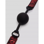Кляп-шар на двусторонних ремешках Reversible Silicone Ball Gag - Fifty Shades of Grey - купить с доставкой в Ногинске