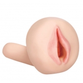 Мастурбатор-вагина с вибрацией REALSTUFF YOUNG   TIGHT - Dream Toys - в Ногинске купить с доставкой
