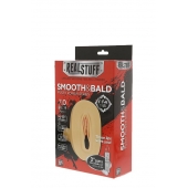 Мастурбатор-вагина с вибрацией и выносным пультом управления REALSTUFF SMOOTH   BALD - Dream Toys - в Ногинске купить с доставкой