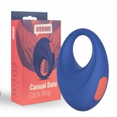 Синее эрекционное кольцо RRRING Casual Date Cock Ring - FeelzToys - в Ногинске купить с доставкой