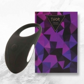 Черное эрекционное виброкольцо Thor Cockring - FeelzToys - в Ногинске купить с доставкой