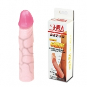 Удлиняющая насадка на пенис Deep Love - 21,5 см. - Baile - в Ногинске купить с доставкой