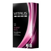 Ультратонкие презервативы VITALIS PREMIUM super thin - 12 шт. - Vitalis - купить с доставкой в Ногинске