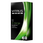Презервативы увеличенного размера VITALIS PREMIUM x-large - 12 шт. - Vitalis - купить с доставкой в Ногинске