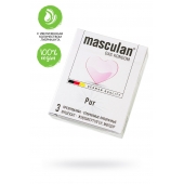 Супертонкие презервативы Masculan Pur - 3 шт. - Masculan - купить с доставкой в Ногинске