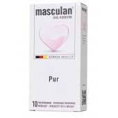 Супертонкие презервативы Masculan Pur - 10 шт. - Masculan - купить с доставкой в Ногинске