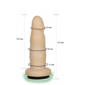 Телесная насадка Harness - 13,3 см. - LOVETOY (А-Полимер) - купить с доставкой в Ногинске