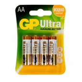 Батарейки алкалиновые GP Ultra Alkaline AA/LR6 - 4 шт. - Элементы питания - купить с доставкой в Ногинске