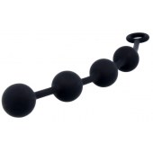 Черная анальная цепочка NEXUS Excite L - 27 см. - Nexus Range