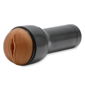 Коричневый мастурбатор-вагина Feel Stroker - Kiiroo - в Ногинске купить с доставкой