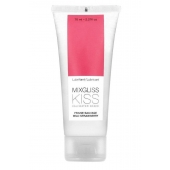 Смазка на водной основе Mixgliss Kiss с ароматом земляники - 70 мл. - Mixgliss - купить с доставкой в Ногинске