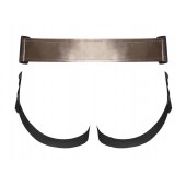 Бронзовый пояс для насадок Curious Harness - Strap-on-me - купить с доставкой в Ногинске