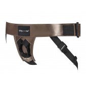 Бронзовый пояс для насадок Curious Harness - Strap-on-me - купить с доставкой в Ногинске