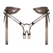 Бронзовый пояс для насадок Desirous Harness - Strap-on-me - купить с доставкой в Ногинске