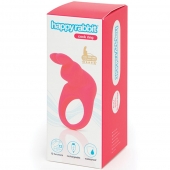 Розовое эрекционное виброкольцо Happy Rabbit Rechargeable Rabbit Cock Ring - Happy Rabbit - в Ногинске купить с доставкой