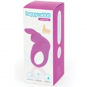 Фиолетовое эрекционное виброкольцо Happy Rabbit Rechargeable Rabbit Cock Ring - Happy Rabbit - в Ногинске купить с доставкой