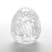 Мастурбатор-яйцо Keith Haring EGG DANCE - Tenga - в Ногинске купить с доставкой