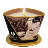 Массажная свеча Intoxicatin Chocolate с ароматом шоколада - 170 мл. - Shunga - купить с доставкой в Ногинске