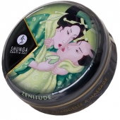 Массажная свеча Exotic Green Tea с ароматом зелёного чая - 30 мл. - Shunga - купить с доставкой в Ногинске