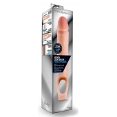 Телесная насадка на пенис 10 Inch Cock Sheath Extender - 25 см. - Blush Novelties - в Ногинске купить с доставкой