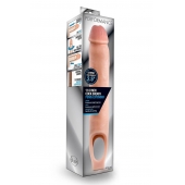 Телесная насадка на пенис 11.5 Inch Cock Sheath Penis Extender - 29,2 см. - Blush Novelties - в Ногинске купить с доставкой