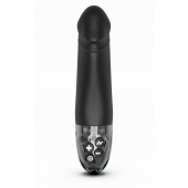Черный вибратор с электростимуляцией Real Deal Neal - 16,5 см. - MyStim - купить с доставкой в Ногинске