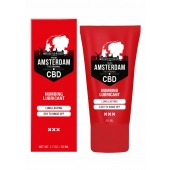 Пролонгирующий лубрикант Numbing CBD from Amsterdam - 50 мл. - Shots Media BV - купить с доставкой в Ногинске