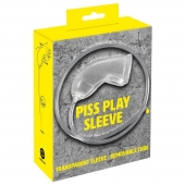 Прозрачная насадка на пенис Piss Play Sleeve для игр с мочеиспусканием - Orion - купить с доставкой в Ногинске