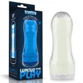 Светящийся в темноте мастурбатор Lumino Play Masturbator Pocketed - Lovetoy - в Ногинске купить с доставкой