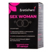 Капсулы для женщин Erotichard sex woman - 20 капсул (0,370 гр.) - Erotic Hard - купить с доставкой в Ногинске