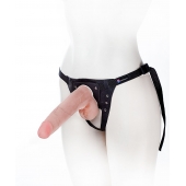 Фаллоимитатор на поясе Harness - 22,5 см. - LOVETOY (А-Полимер) - купить с доставкой в Ногинске