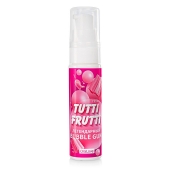 Интимный гель на водной основе Tutti-Frutti Bubble Gum - 30 гр. - Биоритм - купить с доставкой в Ногинске