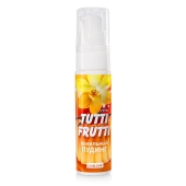 Интимный гель на водной основе Tutti-Frutti  Ванильный пудинг  - 30 гр. - Биоритм - купить с доставкой в Ногинске