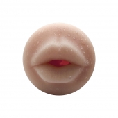 Телесный мастурбатор-ротик Oral Mini Masturbator - Adrien Lastic - в Ногинске купить с доставкой