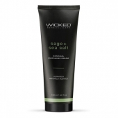 Массажный легкий крем WICKED Sage plus Sea Salt - 120 мл. - Wicked - купить с доставкой в Ногинске