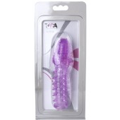 Фиолетовая насадка, удлиняющая половой член - 13,5 см. - Toyfa Basic - в Ногинске купить с доставкой