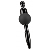 Черный уретральный вибростимулятор Vibrating Penis Plug - Orion - купить с доставкой в Ногинске
