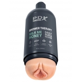 Телесный мастурбатор-вагина Shower Therapy Milk Me Honey - Pipedream - в Ногинске купить с доставкой